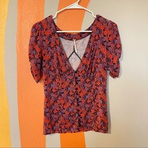 Free People - Floral top